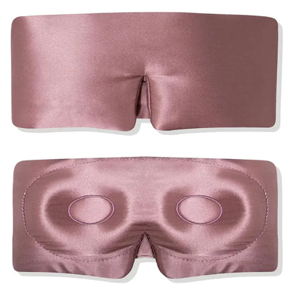 3D Silk Sleep Eye Mask | The Silk Grove™ - Dusky Rose