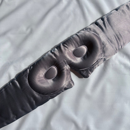 3D Silk Sleep Eye Mask | The Silk Grove™ - Black