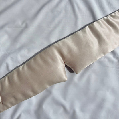 3D Silk Sleep Eye Mask | The Silk Grove™ - Champagne