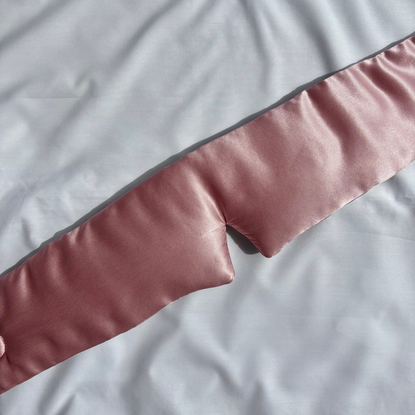 3D Silk Sleep Eye Mask | The Silk Grove™ - Dusky Rose