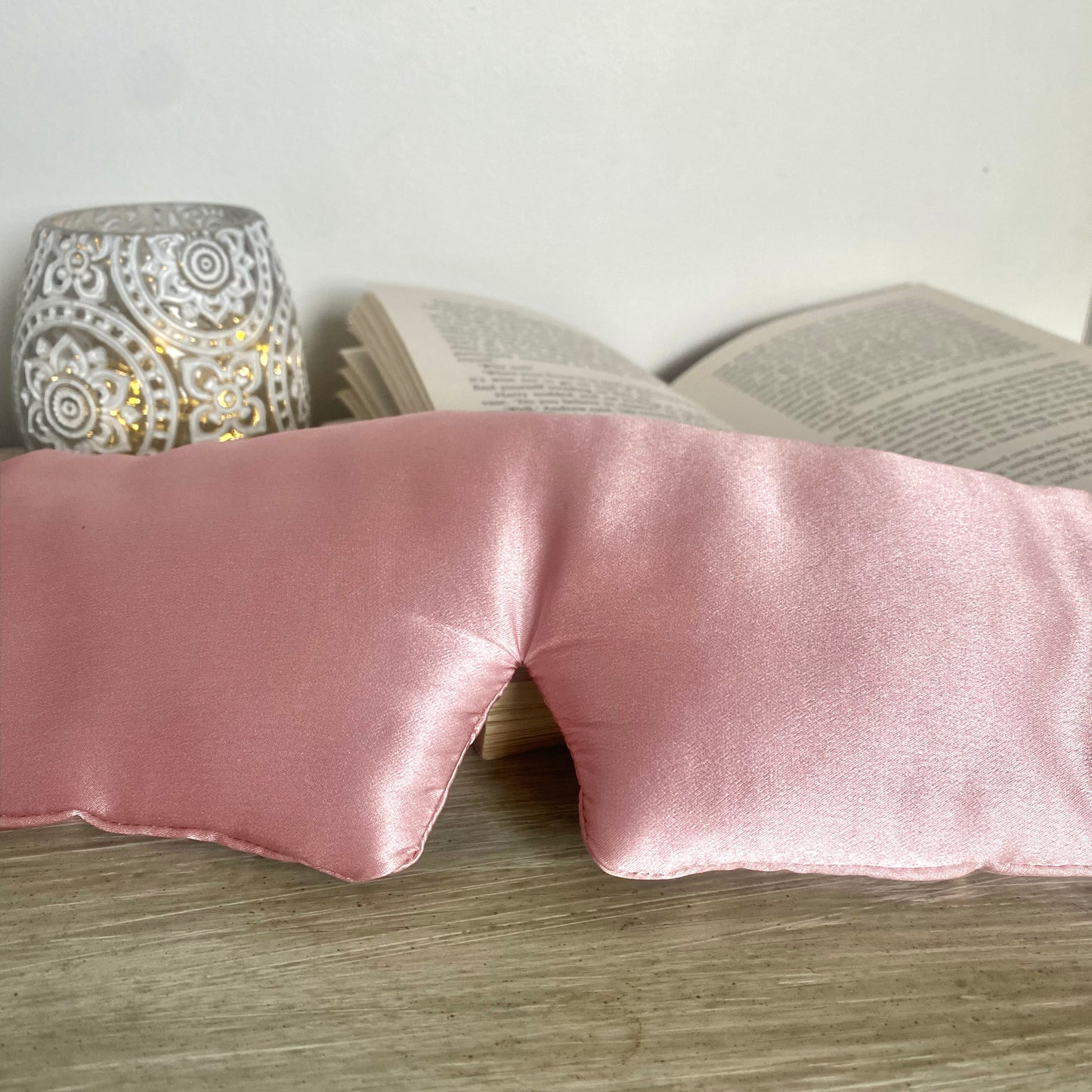 3D Silk Sleep Eye Mask | The Silk Grove™ - Dusky Rose