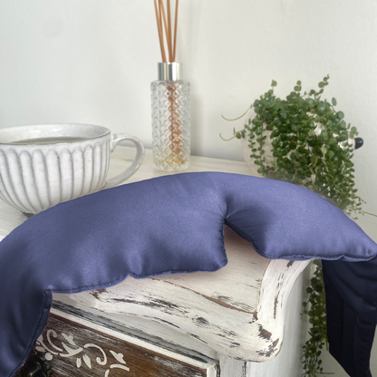 3D Silk Sleep Eye Mask | The Silk Grove™ - Navy Blue